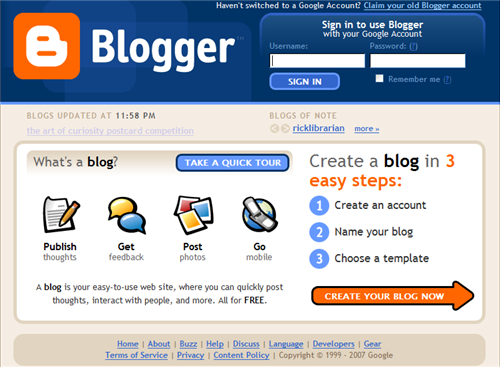 Google Blogger/Blogspot 部落格转接 Feedburner 统计 RSS